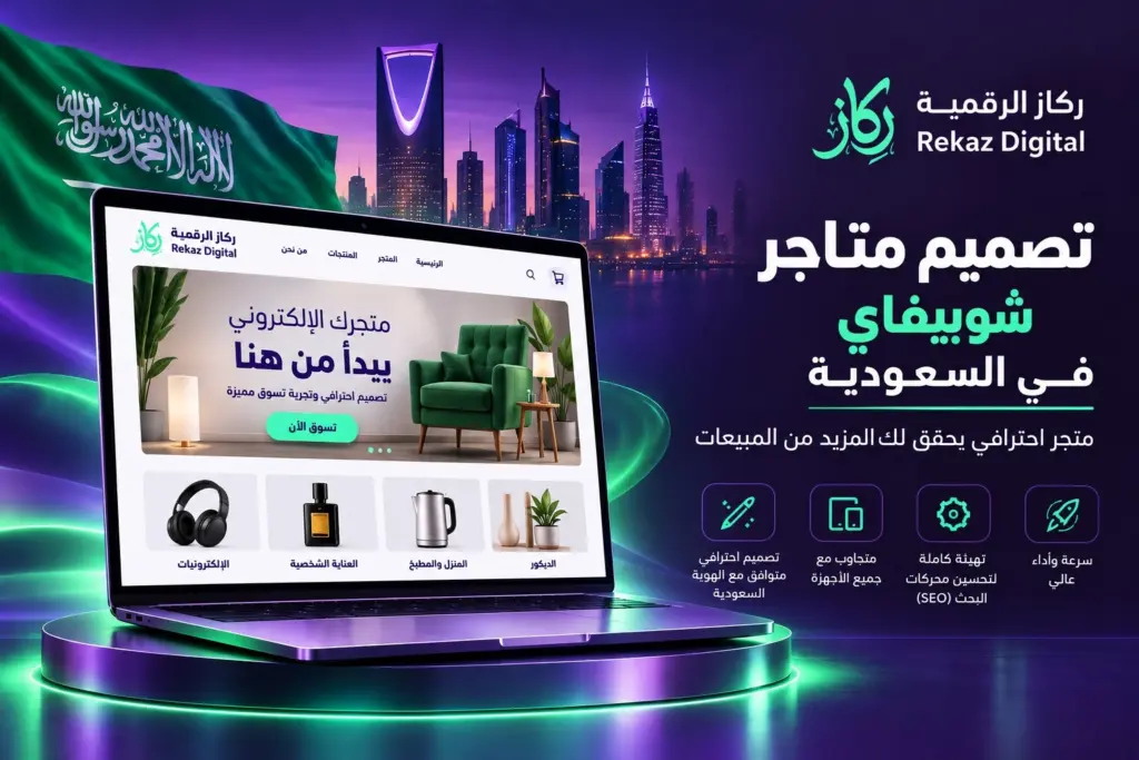 تصميم متاجر شوبيفاي في السعودية